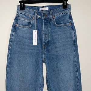 Betro Simone High Waist Button-fly Straight Leg Jeans Size 26 NWT